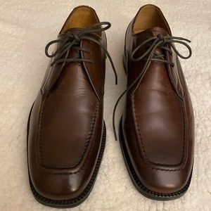 Cole Haan Men Brown Leather Dress Shoes - Size 8 1/2.